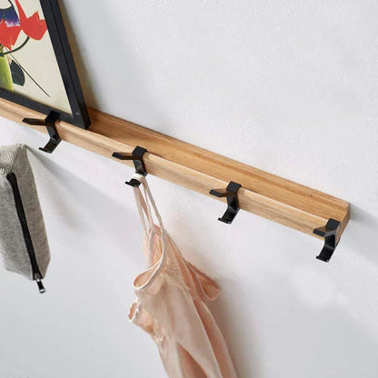 Hooks Nordic Wall Coat Rack with Double for Stylish and Functional