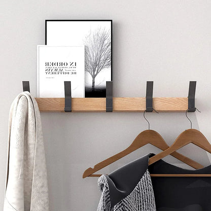 Hooks Nordic Wall Coat Rack with Double for Stylish and Functional