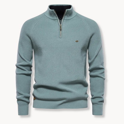 half zip cotton