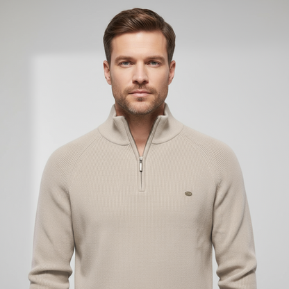 half zip cotton