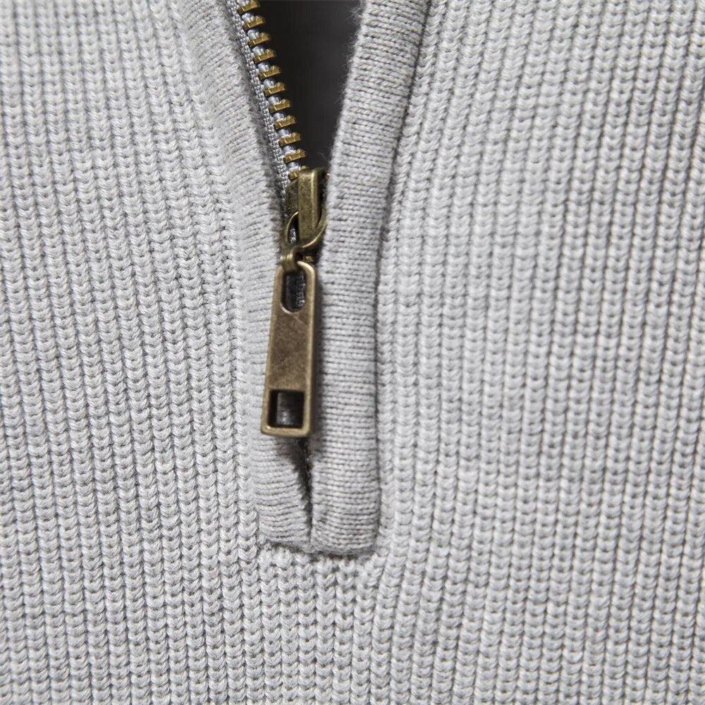 half zip cotton