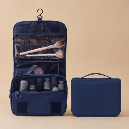 Organiser with Foldable Travel Hanging Hook for Water-Resistant and Spacious