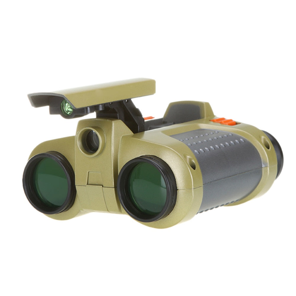 Children's Binoculars with Night Vision for Discover Day and Night for Young Adventurers