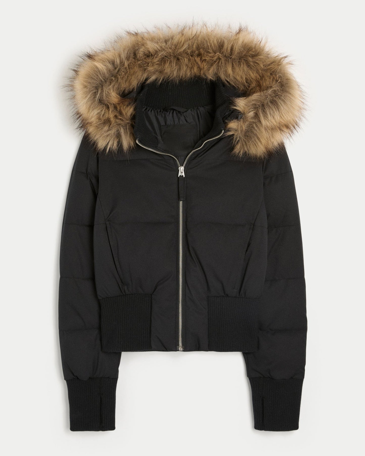 quilted winter jacket
