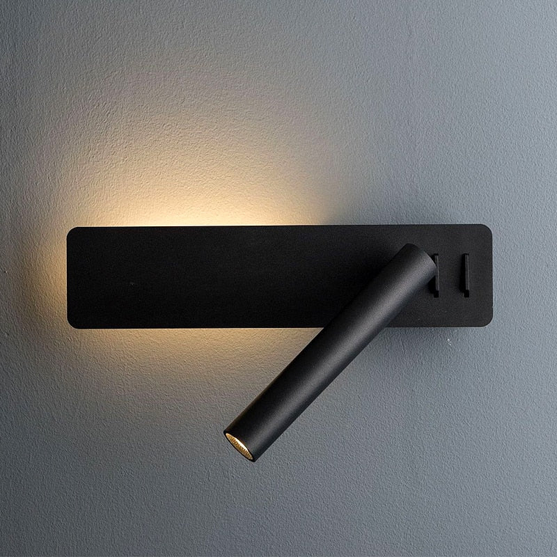 Light Adjustable LED Wall Reading for Focused Light by the Bed