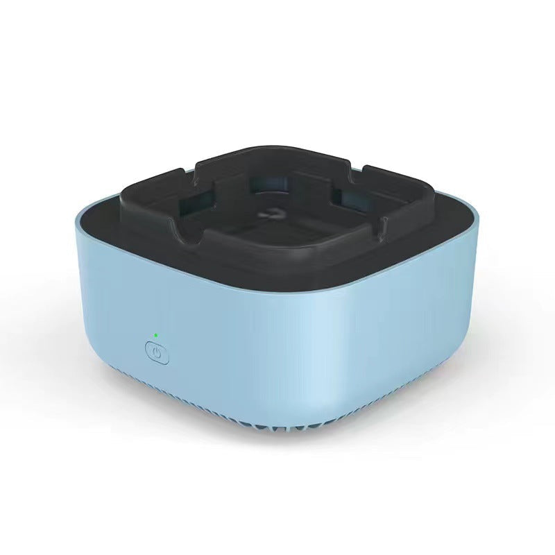 Air Purifying Ashtray with Smoke Extraction for Compact and Quiet for Indoor Use