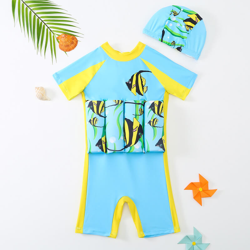 Children's Life Jacket with Buoyancy for Safe and Confident Swimming