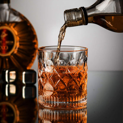 Crystal Whisky Glass for Stylish Serving and Optimal Tasting Experience