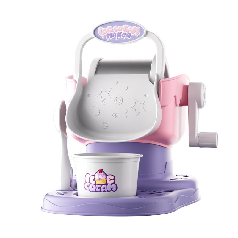 Mini Ice Cream Machine Playset for Make Your Own Ice Cream Fun!