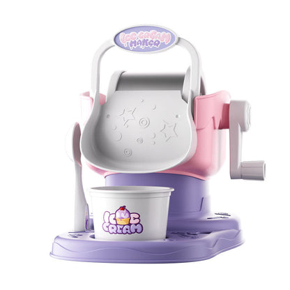 Mini Ice Cream Machine Playset for Make Your Own Ice Cream Fun!