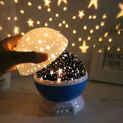 Night Light Rotating Star Projector for Soothing LED Light for Children's Room