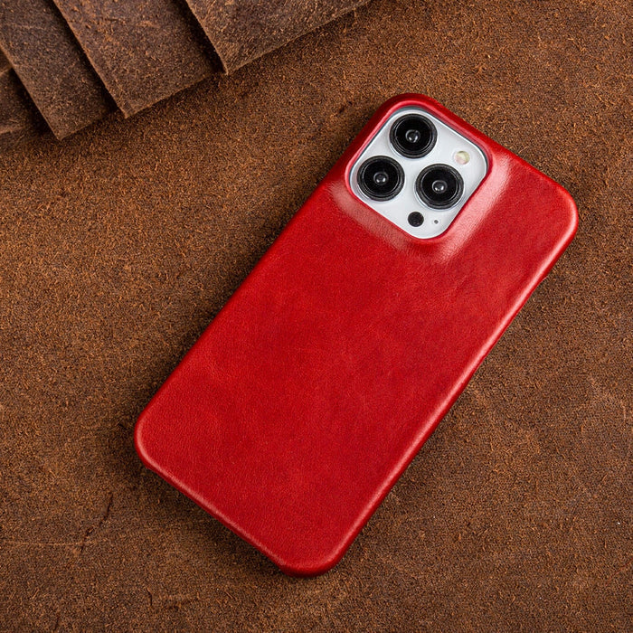 Case with Leather Phone Design for Iphone with Shock-Absorbing Protection