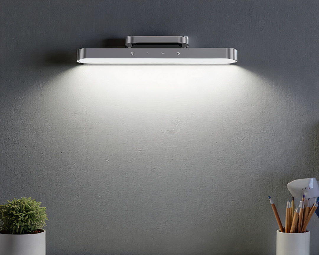 Light with Rechargeable Magnetic LED Lamp with Dimmable and Wireless Compact Design