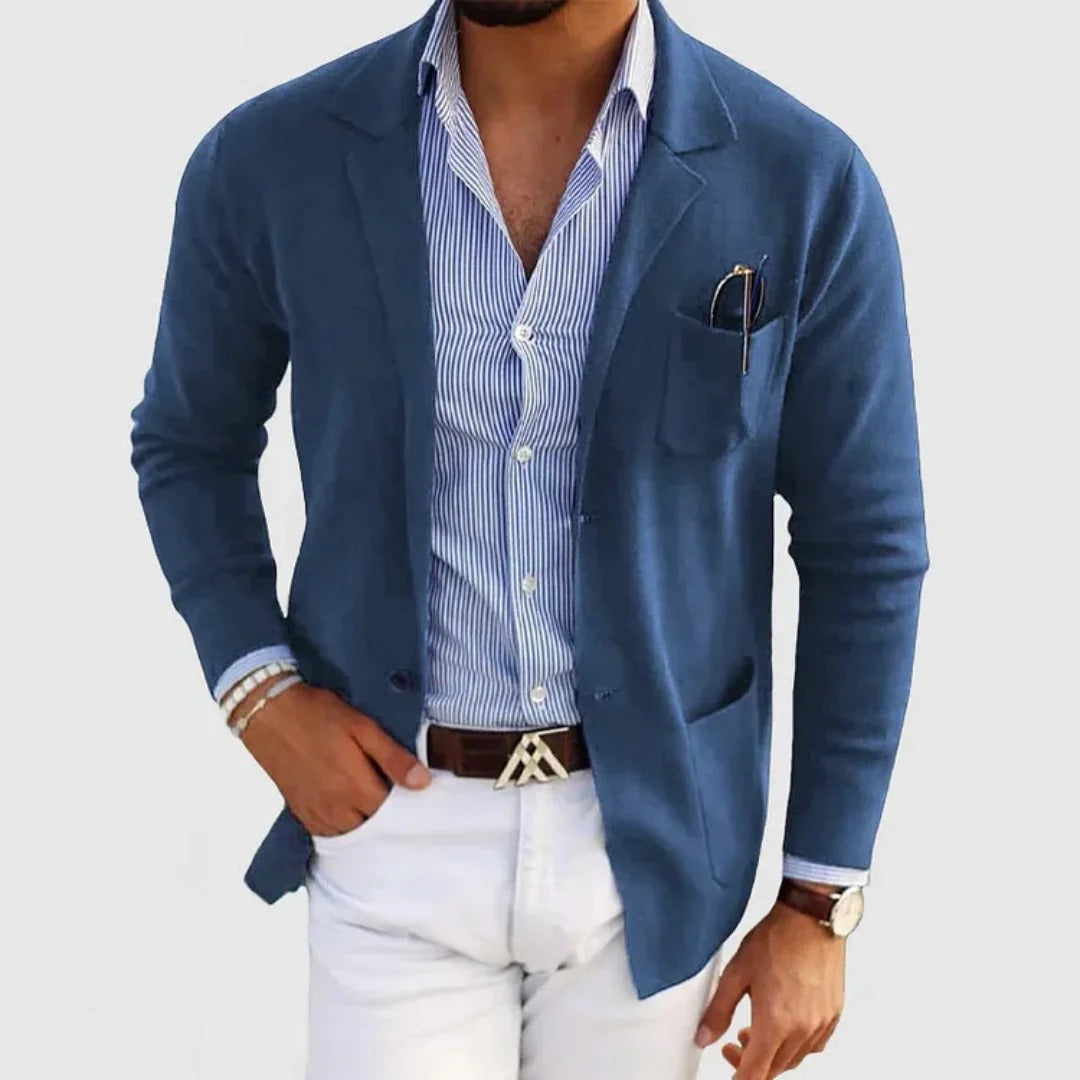 linen summer blazer