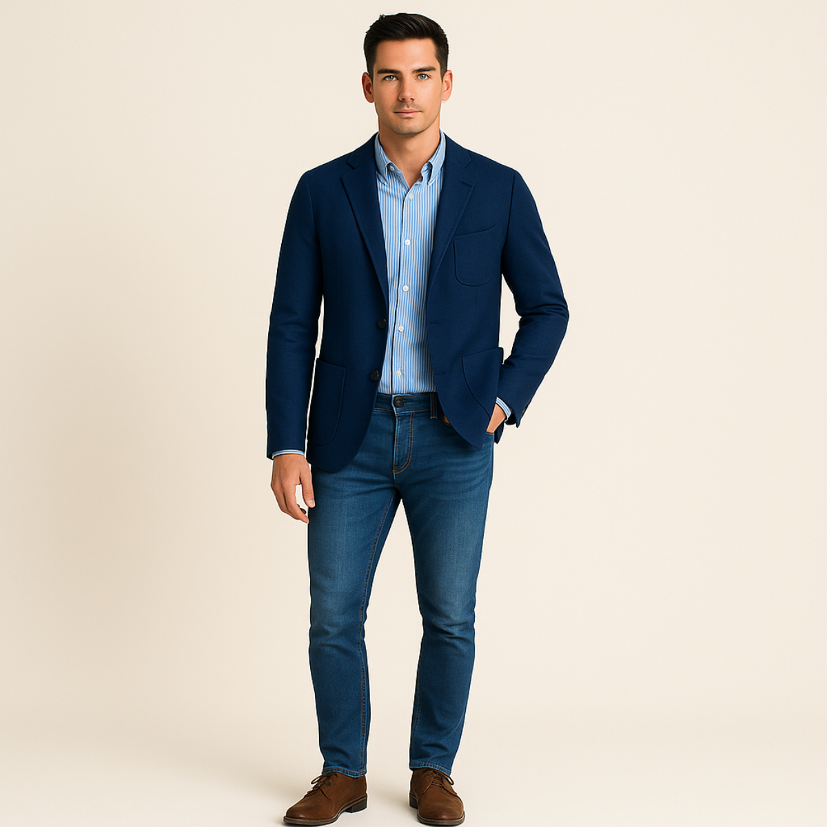 linen summer blazer