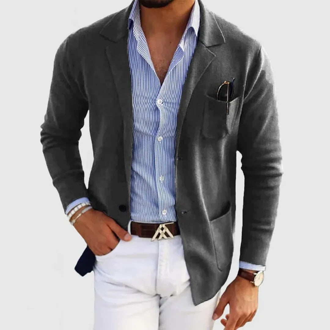 linen summer blazer