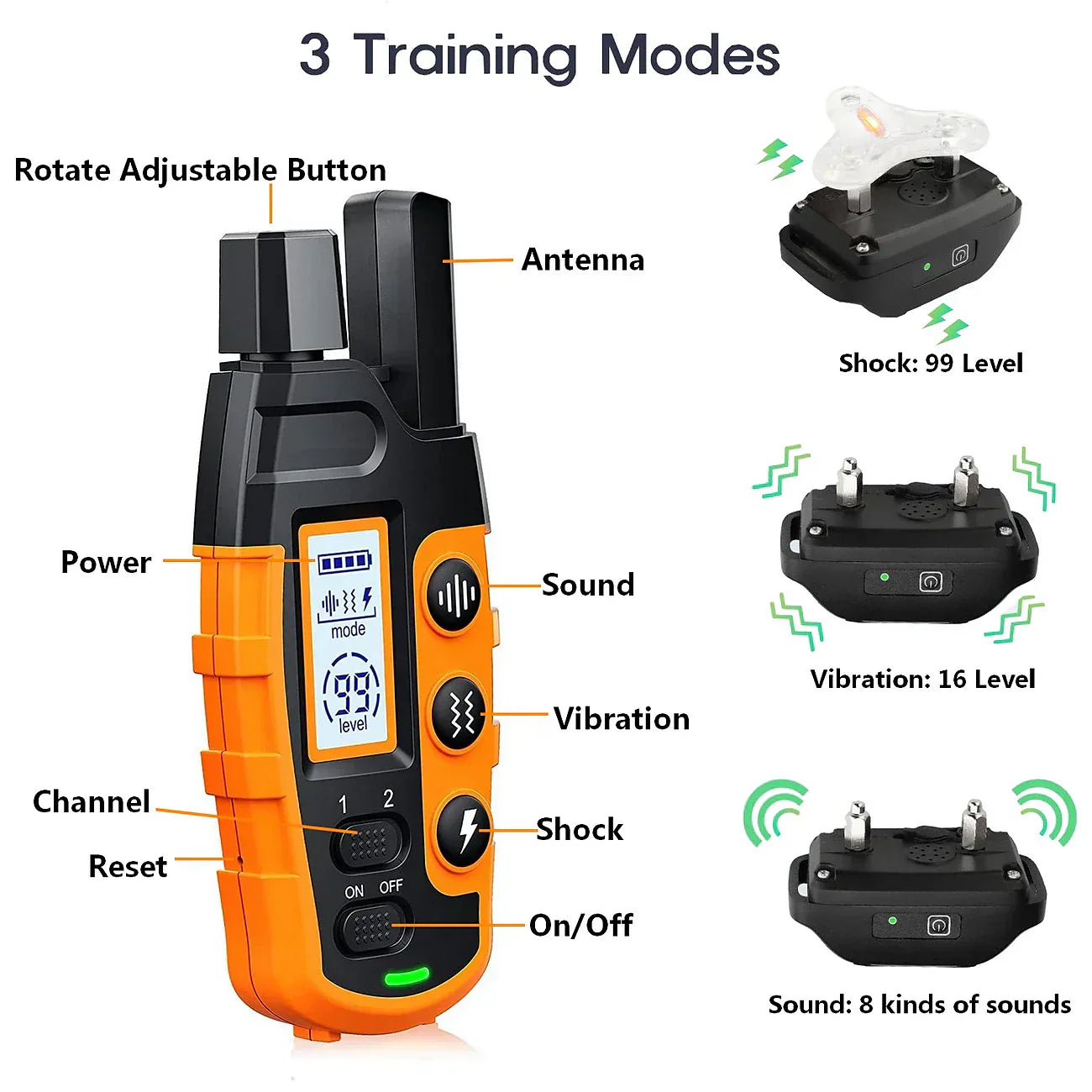 Maximal Control Training Collar for Effective Training