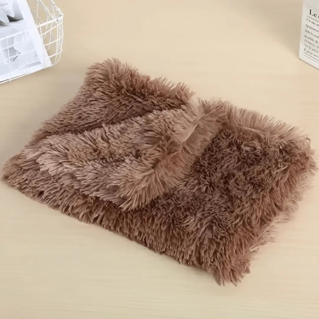 Blanket with Plush Dog Soft Fibres for Comfort and Security for Dogs