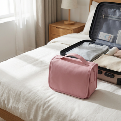 Organiser with Foldable Travel Hanging Hook for Water-Resistant and Spacious