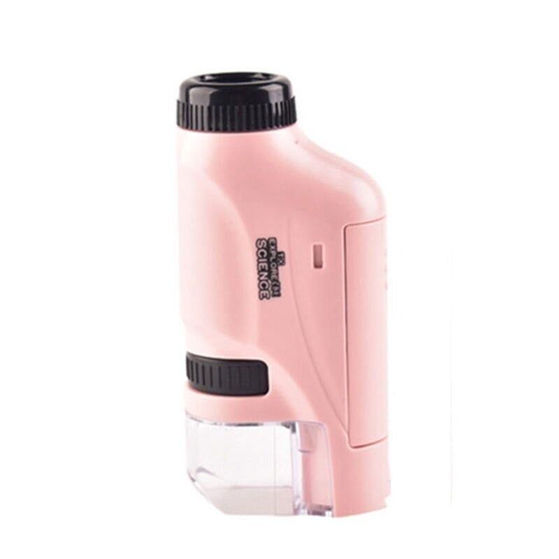 Portable Kids Microscope for Explore Nature Up Close