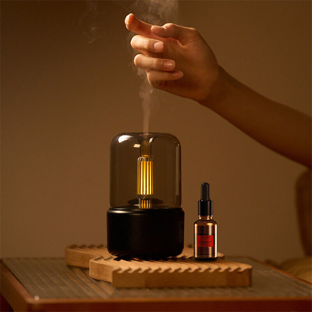 Ultrasone Aroma Diffuser with Ambient Lighting for Compact Humidifier for Relaxation