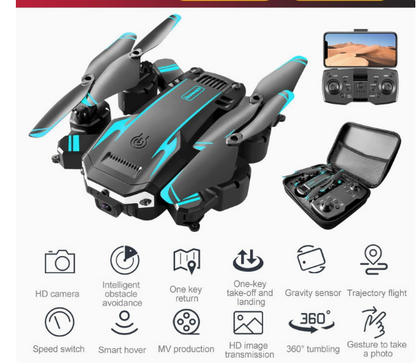 Camera with Foldable 8K Drone with Dual and Obstacle Detection