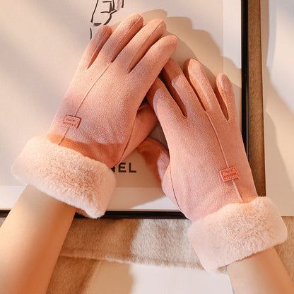 Winter Gloves with Warm and Stylish Design