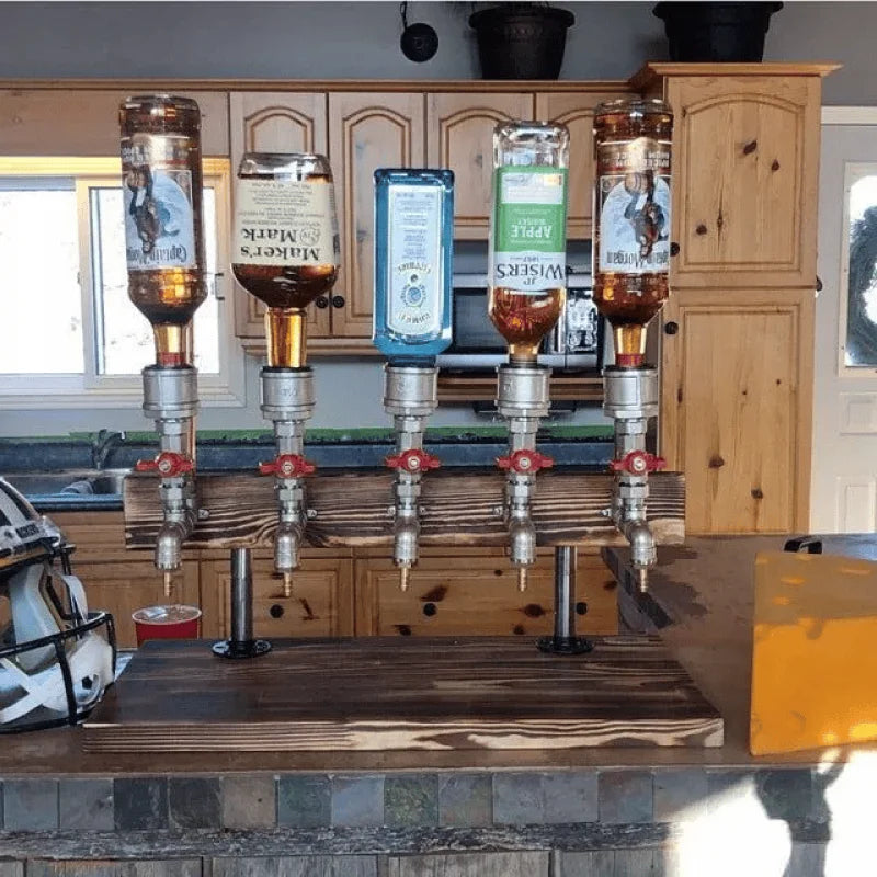 Dispenser Wooden Drink for Functional