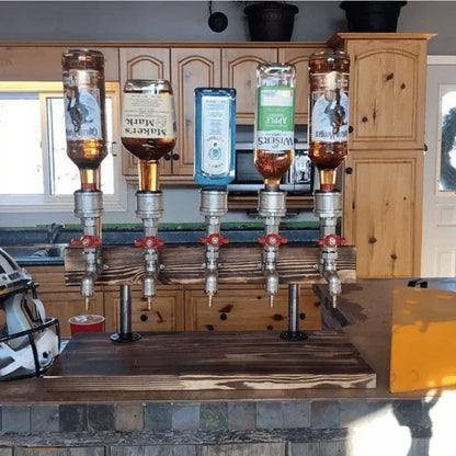Dispenser Wooden Drink for Functional
