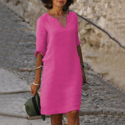 Comfortable Linen Summer Dress for Women for Elegant and Fresh