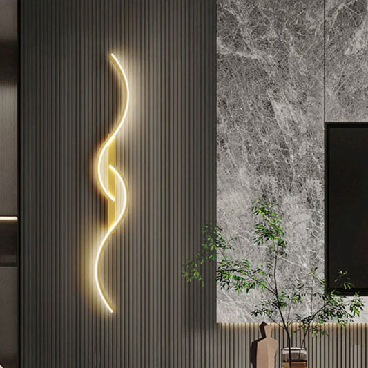 contemporary led wall