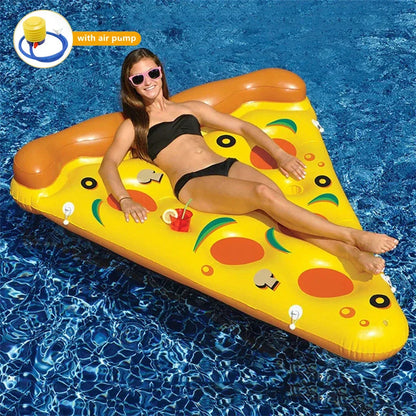 Giant Pizza Pool Mattress with Relax and Enjoy in Style