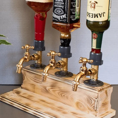 Dispenser Wooden Drink for Functional