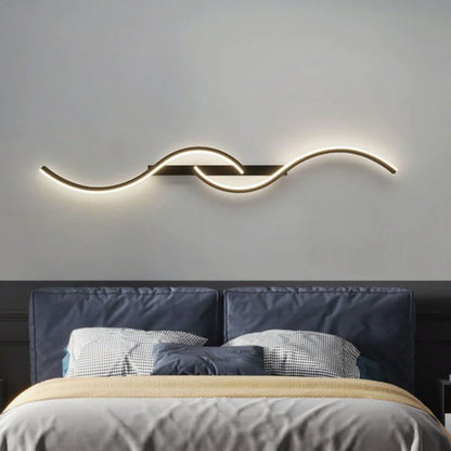 contemporary led wall