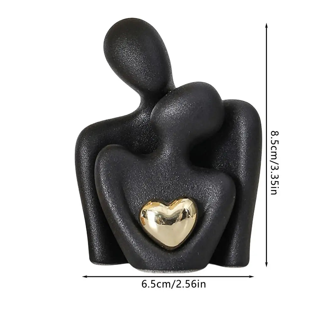 Heartwarming Embrace Figurine for Love and Connection