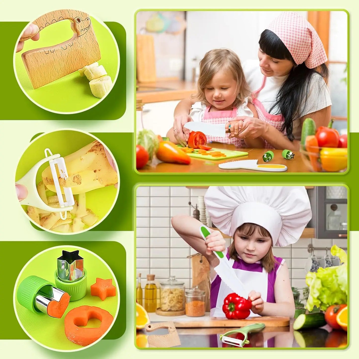 Set Joyful Kids Kitchen for Creative Cooking for Young Chefs