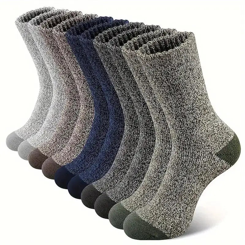 Unisex Merino Wool Socks for Extra Thick, Warm, Insulating, and Breathable