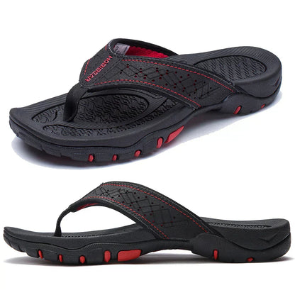 Comfortable Men's Slippers for Cushioning and Ventilation
