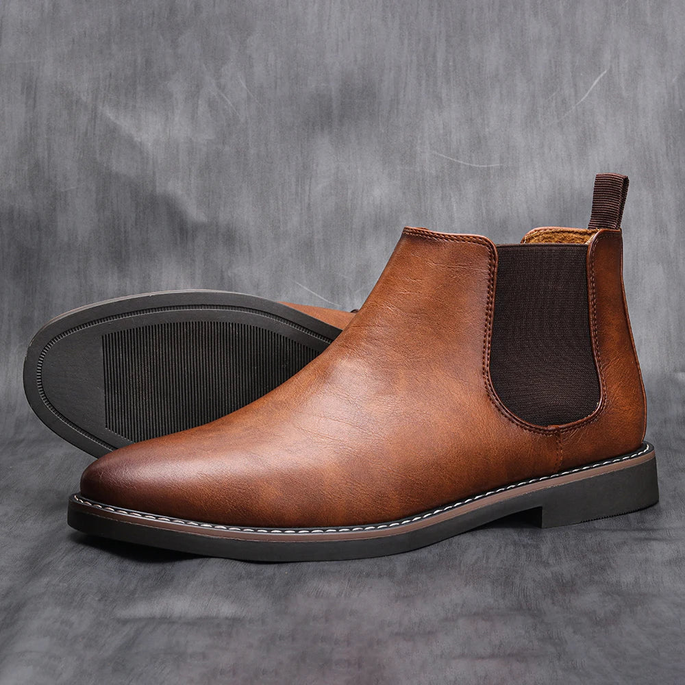 Boots Noah Leather Chelsea for a Stylish Look