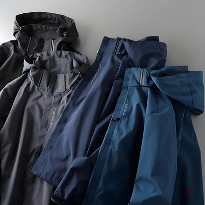 Men's Waterproof Windbreaker with Breathable Design for Lightweight, Protective and Practical
