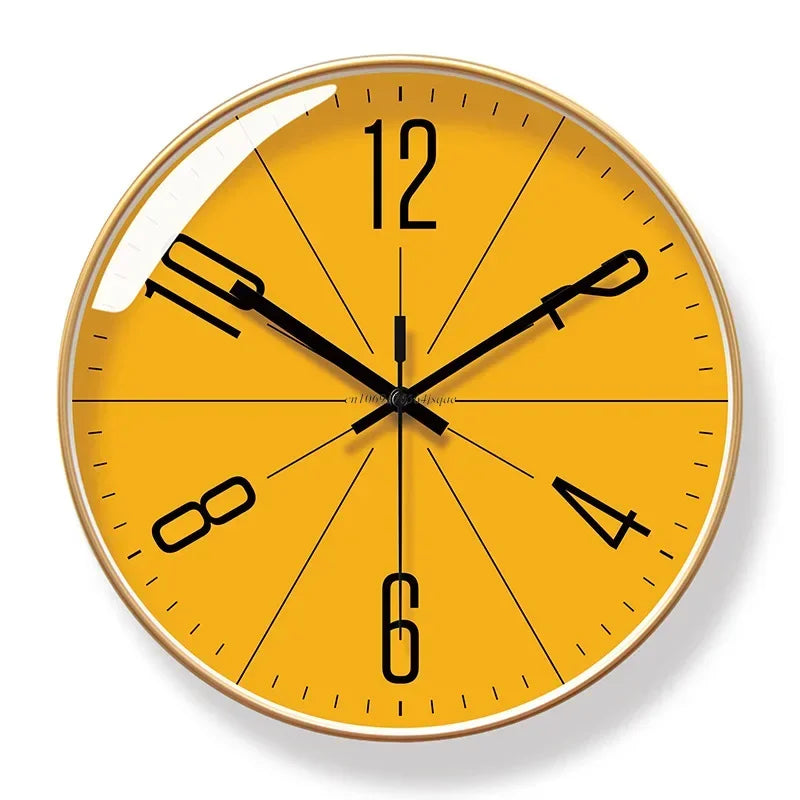 Clock Timewisp Wooden Wall for Silent and Stylish Timekeeper