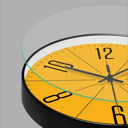 Clock Timewisp Wooden Wall for Silent and Stylish Timekeeper