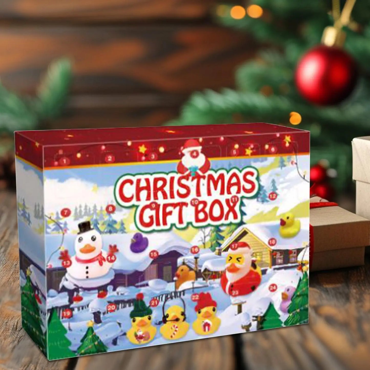 Festive Duck Advent Calendar for 24 Days of Holiday Fun