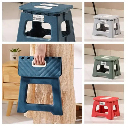 Stool Folding Step for Lightweight, Non-Slip, and Versatile for Kitchen and Home Use