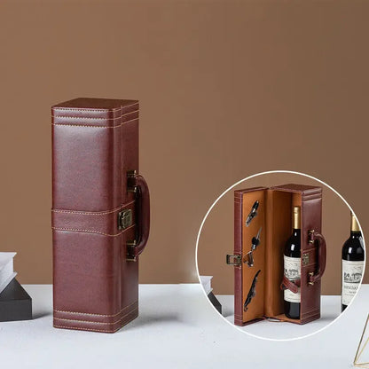 Case Wine for Stylish Storage for Wine and Accessories
