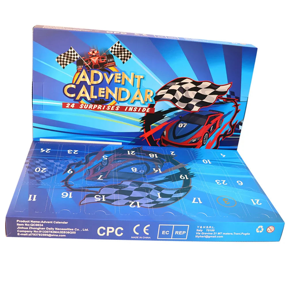 Christmas Car Advent Calendar for 24 Days of Vehicle Fun