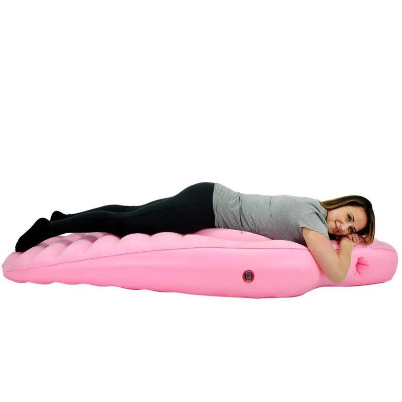 Pillow with Inflatable Pregnancy and Yoga Mat for Ideal for Comfortable Nights and Support