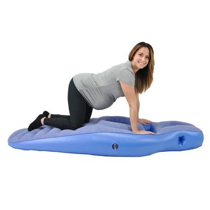 Pillow with Inflatable Pregnancy and Yoga Mat for Ideal for Comfortable Nights and Support