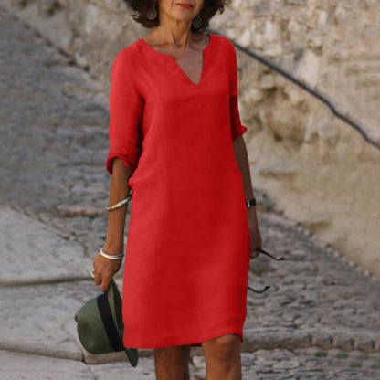 Comfortable Linen Summer Dress for Women for Elegant and Fresh