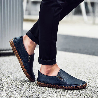 Shoes with Men's Comfortable Slip-on Flexible Sole for Daily Walking Comfort
